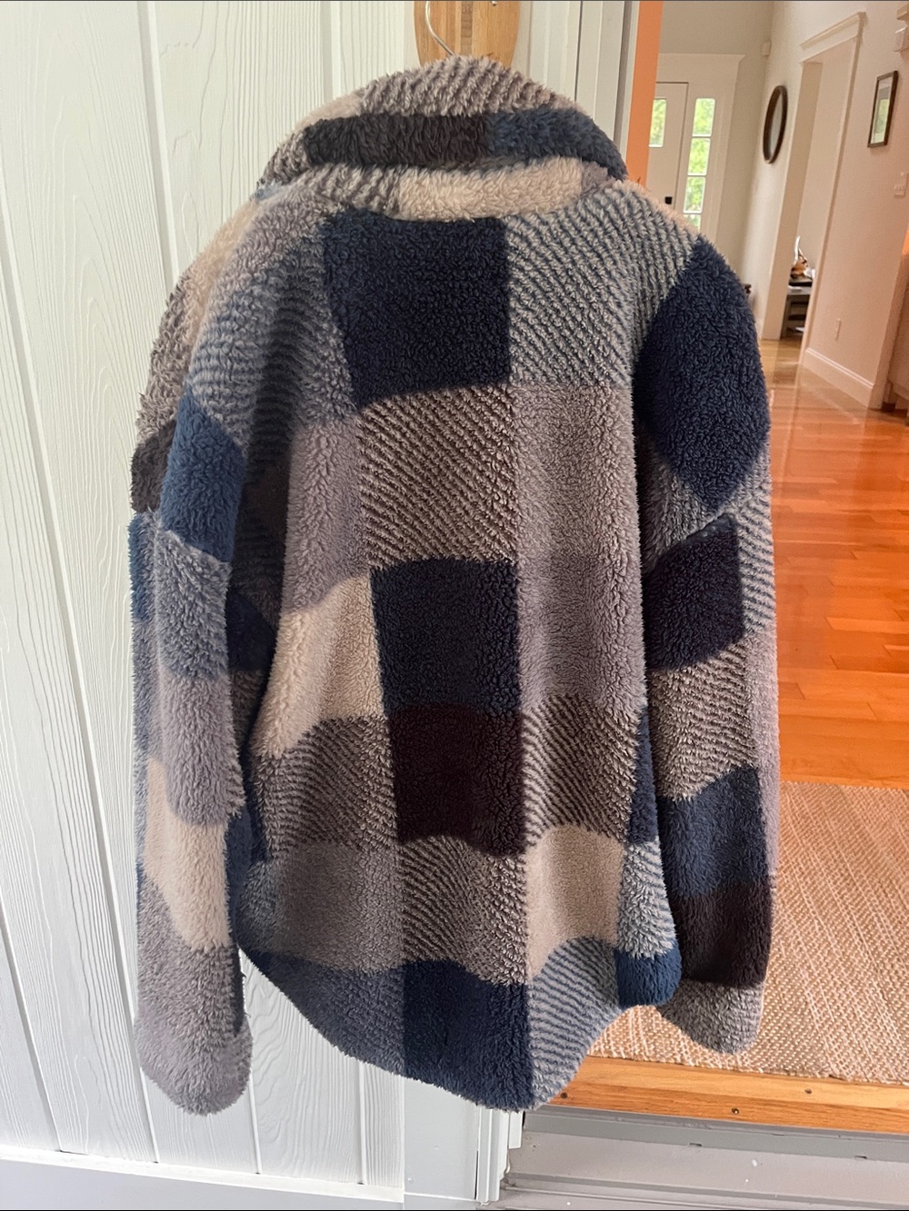 Thread & Supply Patchwork Teddy Jacket - Picture 3 of 5